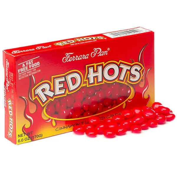 Red Hots Candy 5.5-Ounce Packs: 12-Piece Box