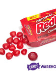 Red Hots Candy Mini Packs: 24-Piece Box