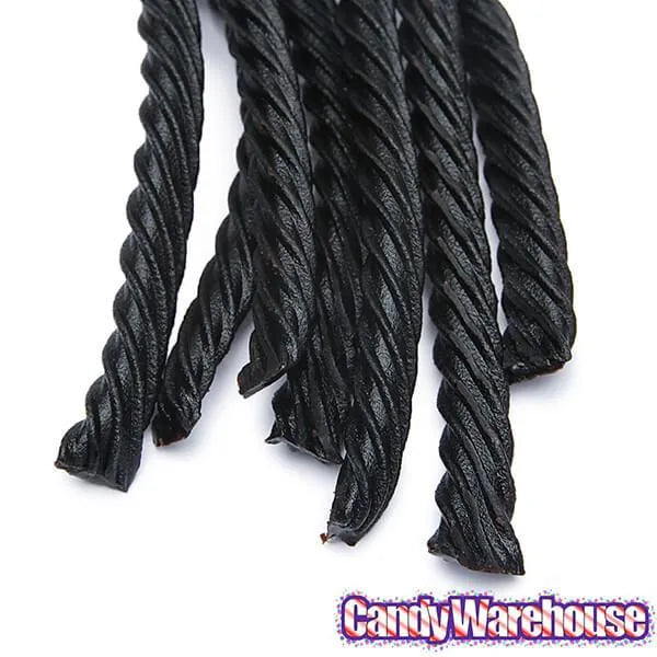 Red Vines Black Licorice Twists Candy: 3.5LB Tub