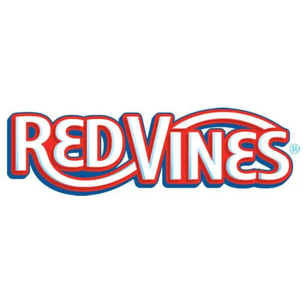 Red Vines Black Licorice Twists Candy: 3.5LB Tub