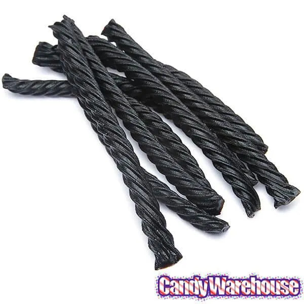 Red Vines Black Licorice Twists Candy: 3.5LB Tub