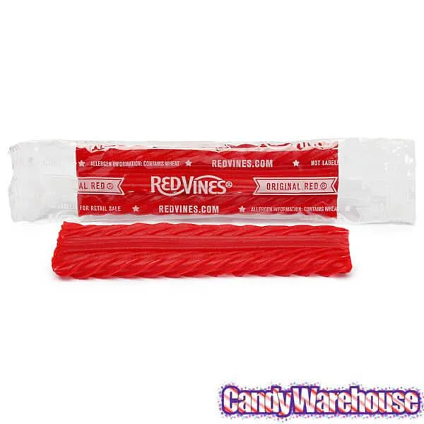 Red Vines Mini Licorice Twists Candy Packs: 40-Piece Bag