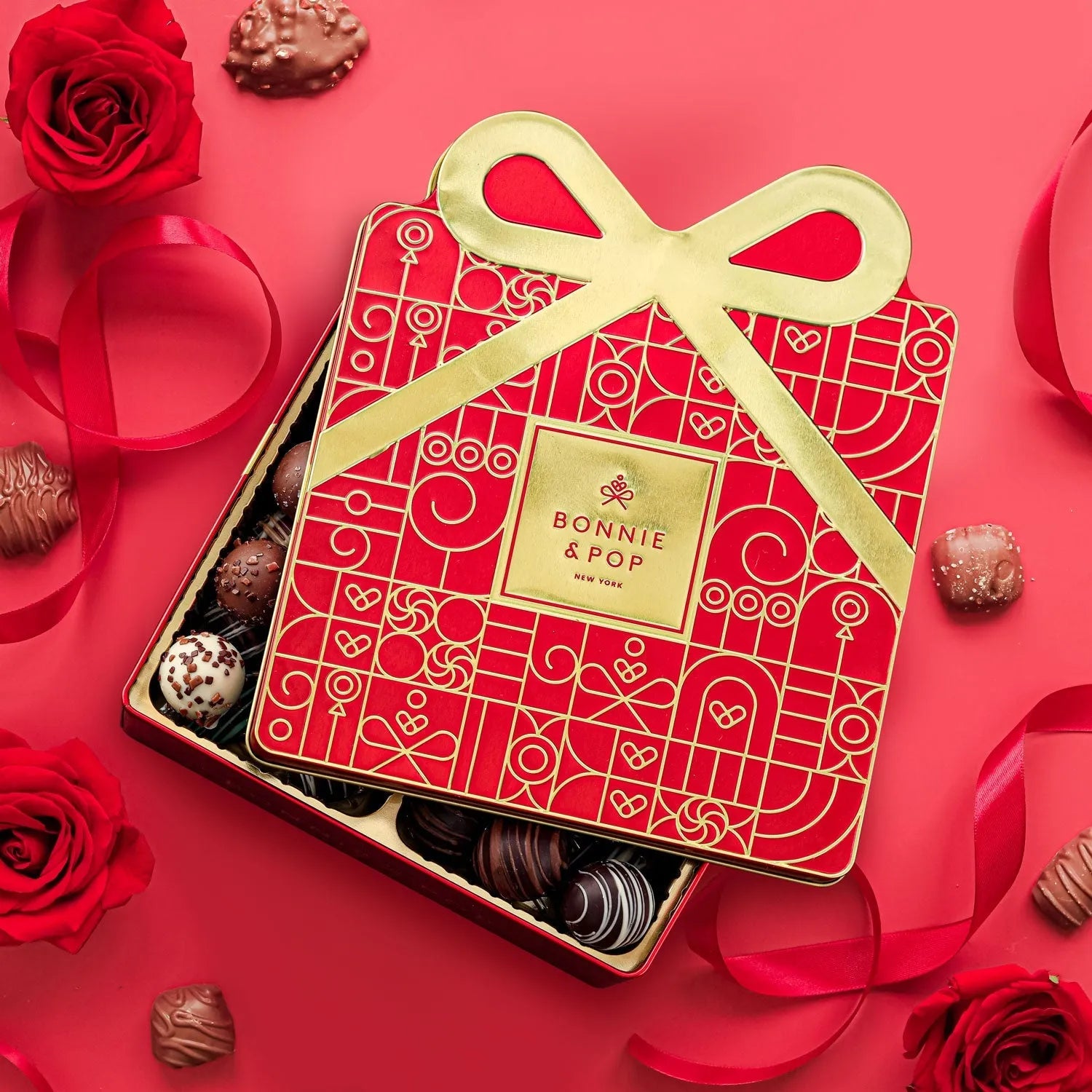 Bonnie and Pop The Gilded Gift box Truffle Collection