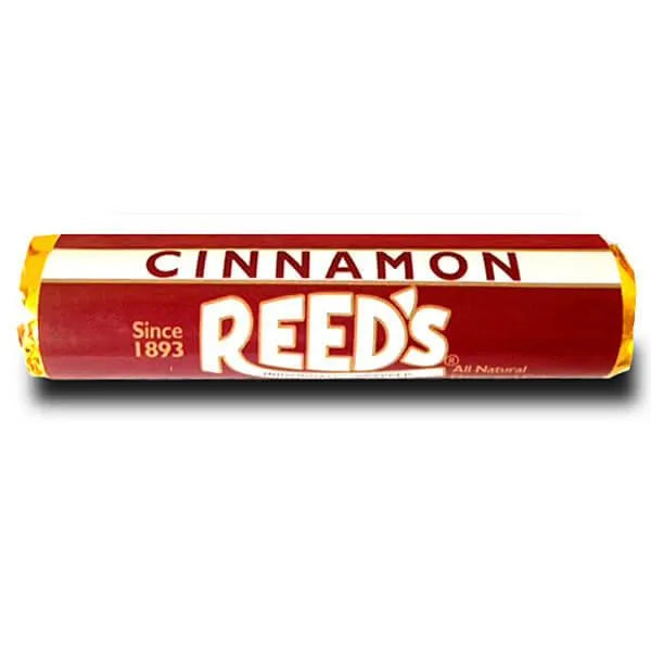 Reed's Hard Candy Rolls - Cinnamon: 24-Piece Box