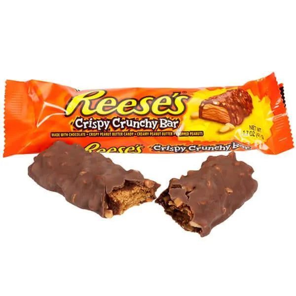 Reese's Crispy Crunchy Candy Bars: 18-Piece Box