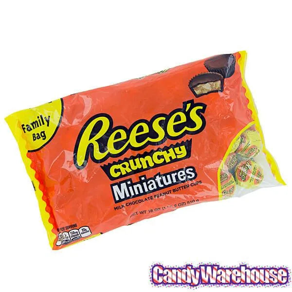 Reese's Crunchy Peanut Butter Cups Miniatures: 18-Ounce Bag