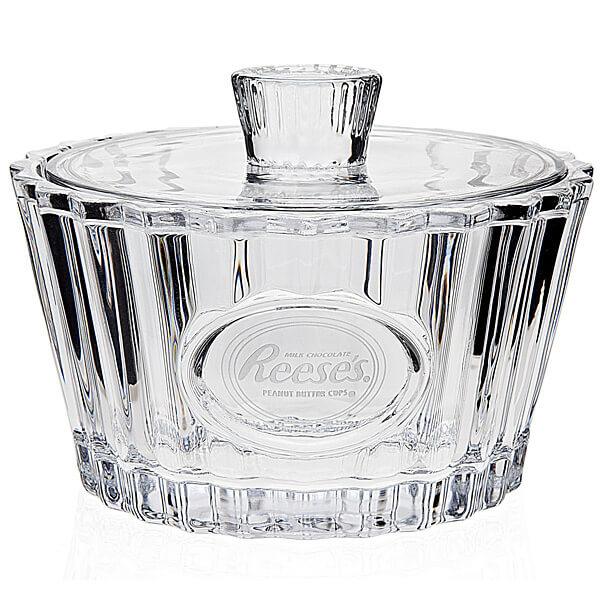 Reese's Crystal Candy Dish with Cover