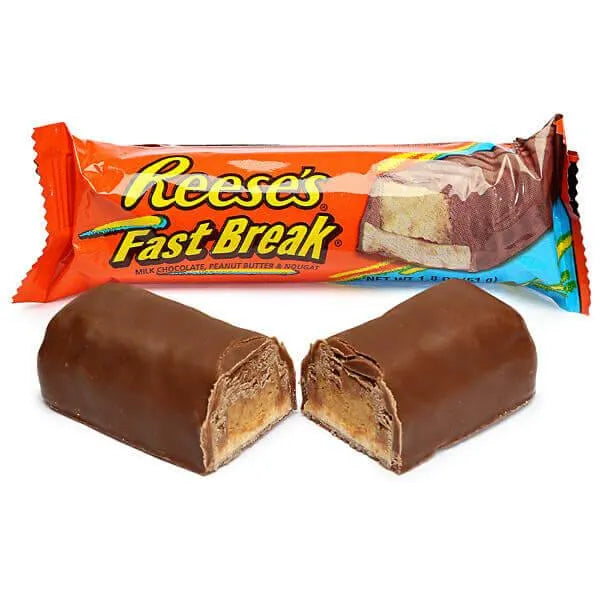 Reese's Fast Break Candy Bars: 18-Piece Box