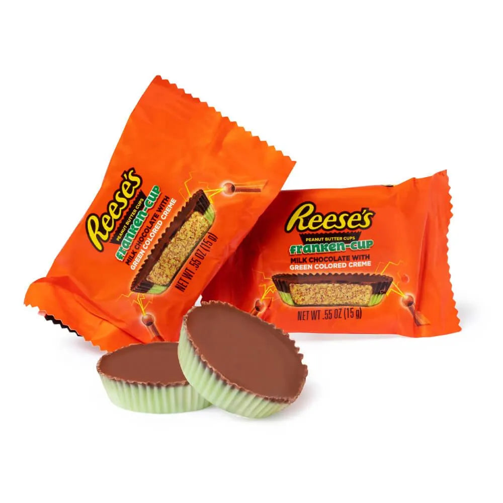 Reese's Franken-Cup Milk Chocolate Peanut Butter Cups: 9-Ounce Bag