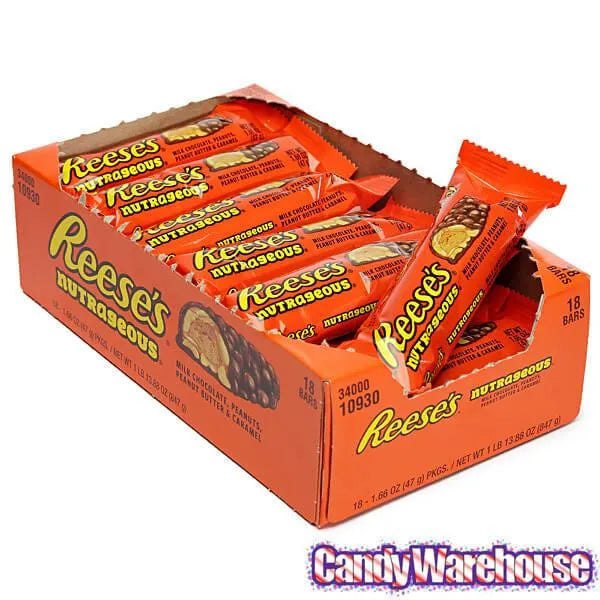 Reese's NutRageous Candy Bars: 18-Piece Box