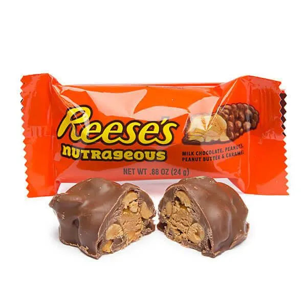 Reese's Nutrageous Snack Size Candy Bars: 10-Piece Bag