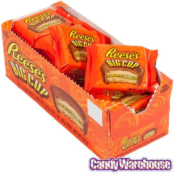 Reese's Peanut Butter Big Cups: 16-Piece Box