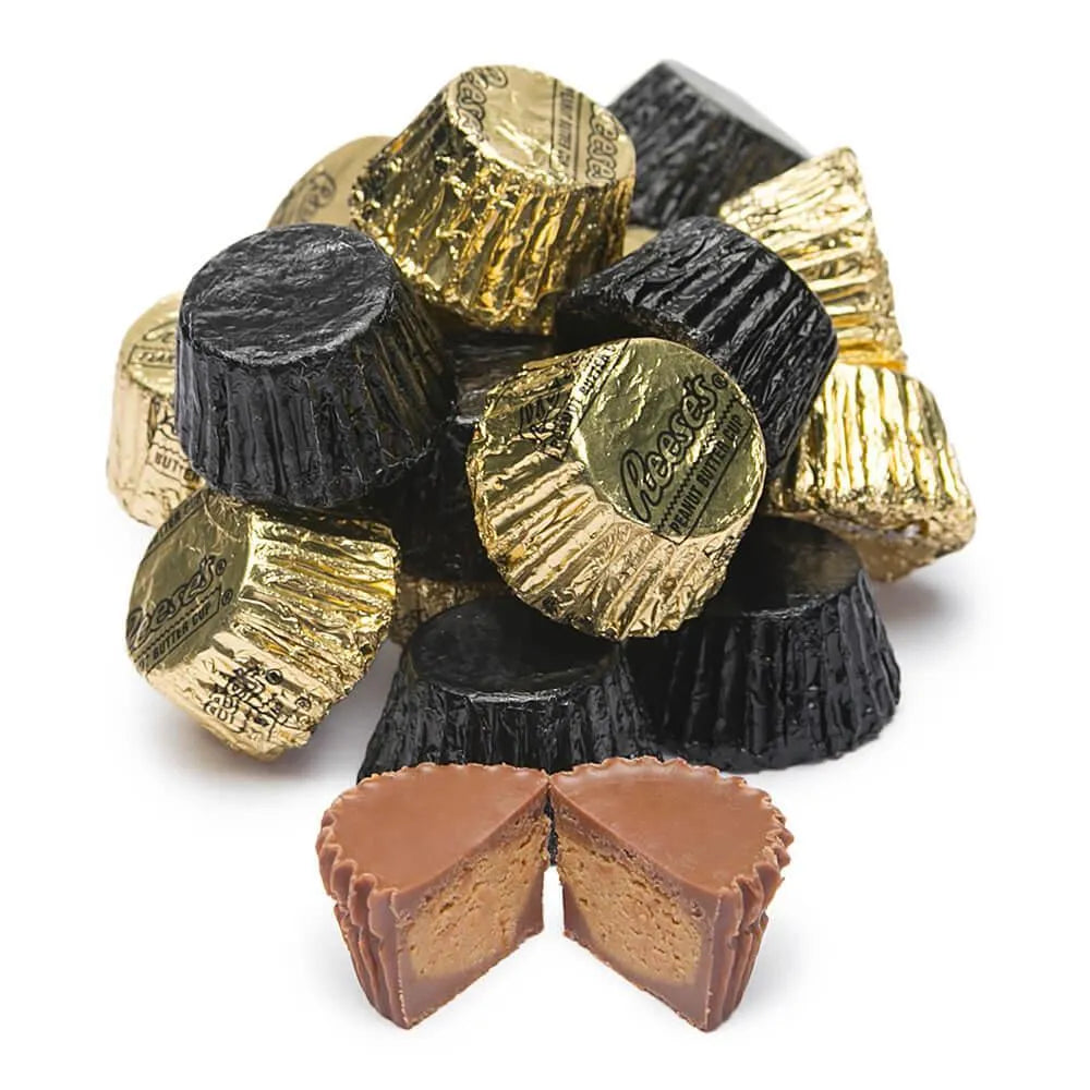 Reese's Peanut Butter Cups Color Combo - Black and Gold: 400-Piece Box