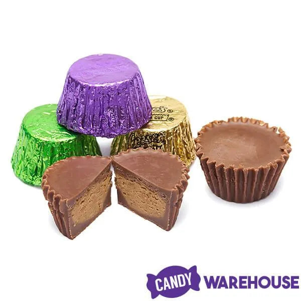 Reese's Peanut Butter Cups Color Combo - Purple, Green and Gold: 600-Piece Box