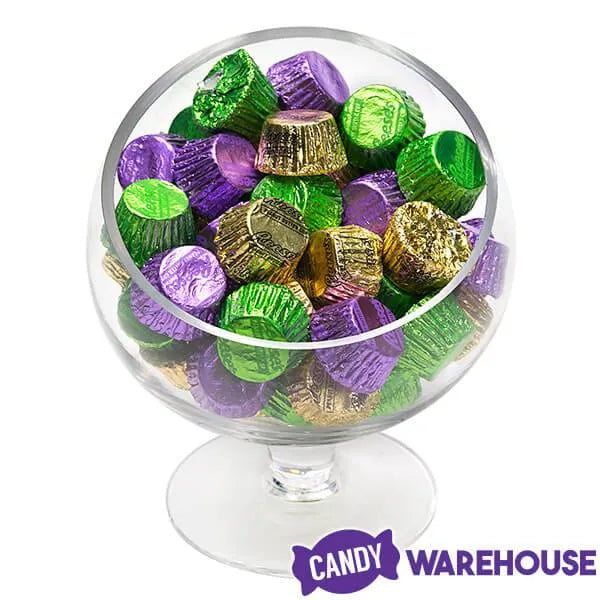 Reese's Peanut Butter Cups Color Combo - Purple, Green and Gold: 600-Piece Box