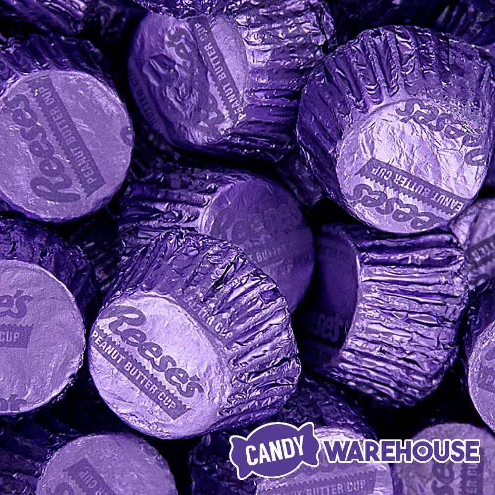 Reese's Peanut Butter Cups Miniatures - Purple: 200-Piece Bag