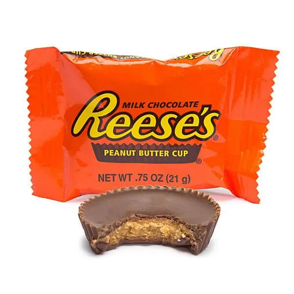 Reese's Peanut Butter Cups Snack Size Packs: 25-Piece Bag