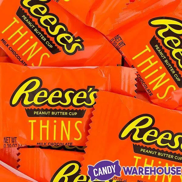 Reese's Thins Milk Chocolate Peanut Butter Cups Candy: 7.37-Ounce Bag