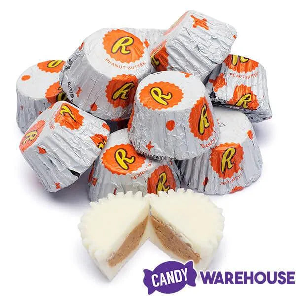 Reese's White Chocolate Peanut Butter Cups Miniatures: 10.5-Ounce Bag