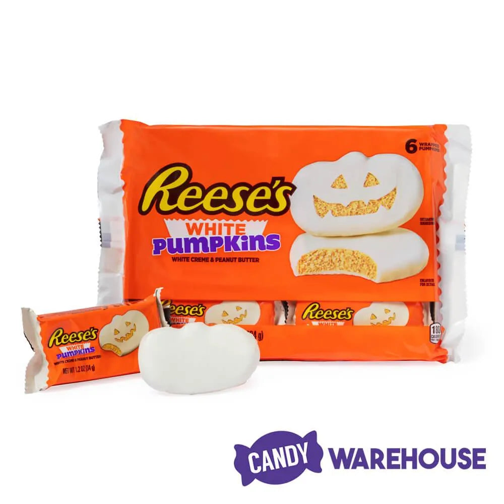 Reese's White Creme Pumpkins: 6-Piece Pack