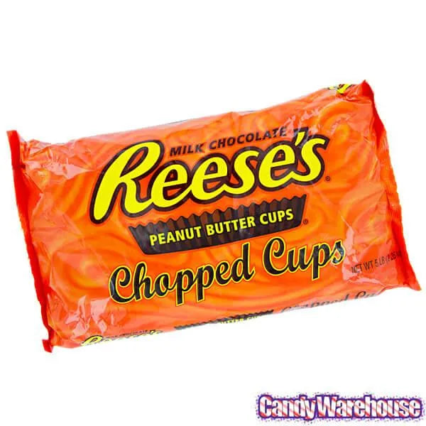 Reeses Chopped Peanut Butter Cups Candy: 5LB Bag