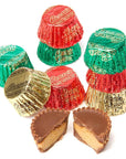 Reeses Christmas Peanut Butter Cups Miniatures: 2LB Jar