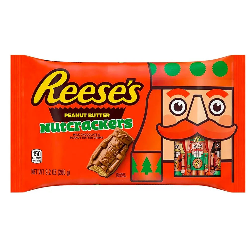 Reeses Christmas Peanut Butter Nutcrackers Candy: 9.2-Ounce Bag