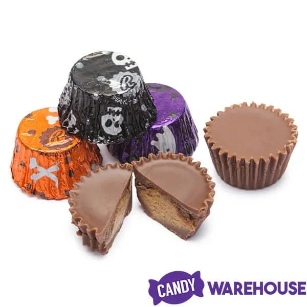 Reeses Halloween Peanut Butter Cups Miniatures in Spooky Wrappers: 31-Ounce Bag