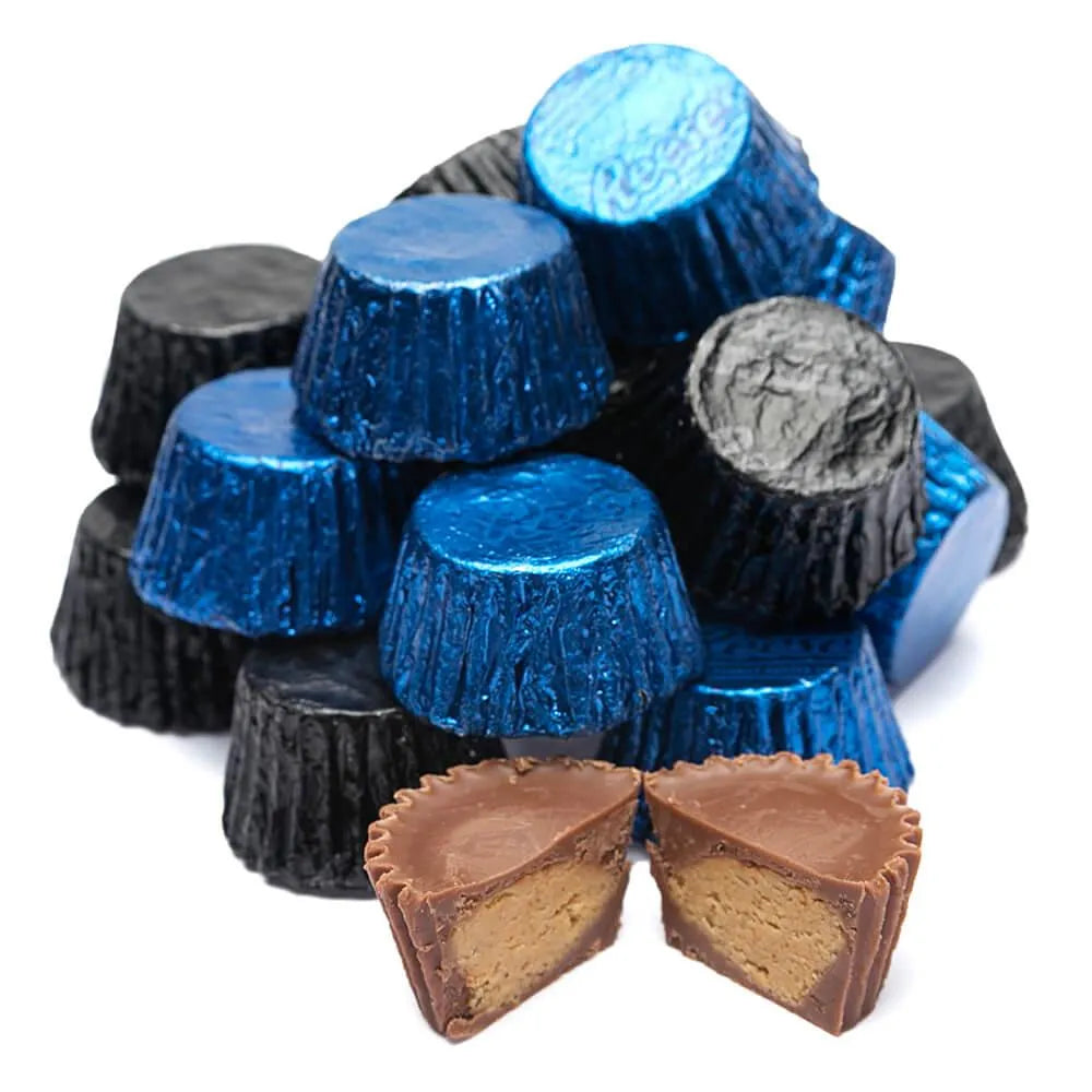 Reeses Peanut Butter Cups Color Combo - Dark Blue and Black: 400-Piece Box