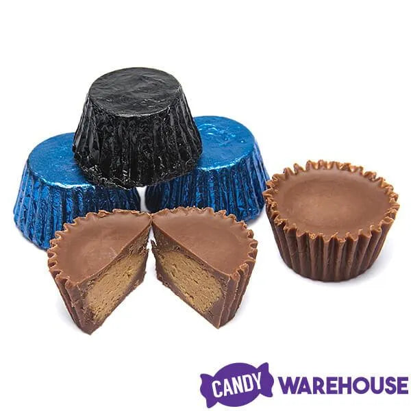 Reeses Peanut Butter Cups Color Combo - Dark Blue and Black: 400-Piece Box