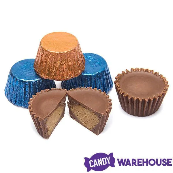 Reeses Peanut Butter Cups Color Combo - Dark Blue and Orange: 400-Piece Box