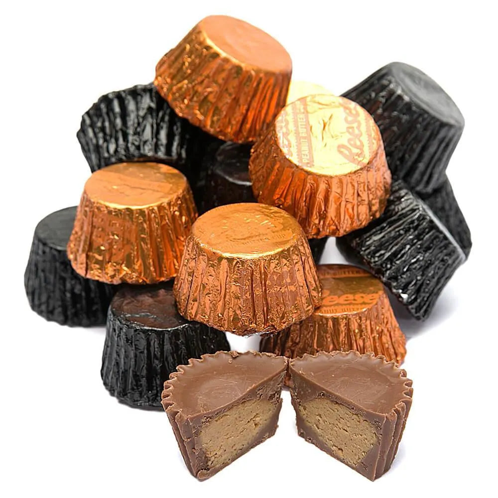 Reeses Peanut Butter Cups Color Combo - Orange and Black: 400-Piece Box