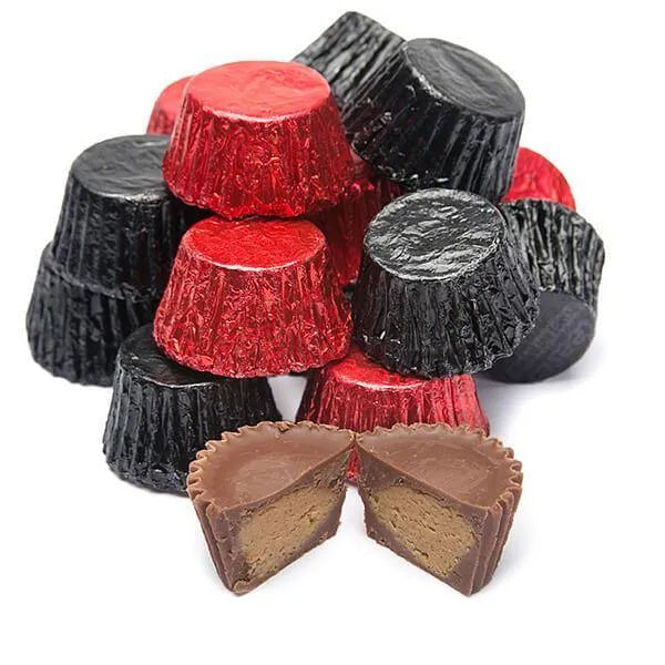 Reeses Peanut Butter Cups Color Combo - Red and Black: 400-Piece Box