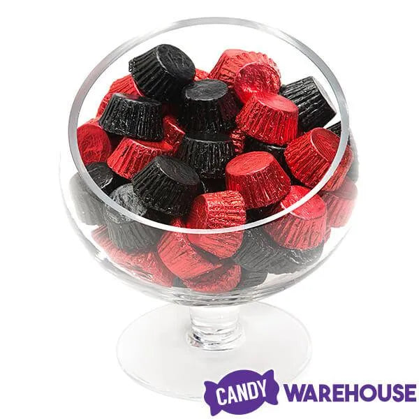 Reeses Peanut Butter Cups Color Combo - Red and Black: 400-Piece Box