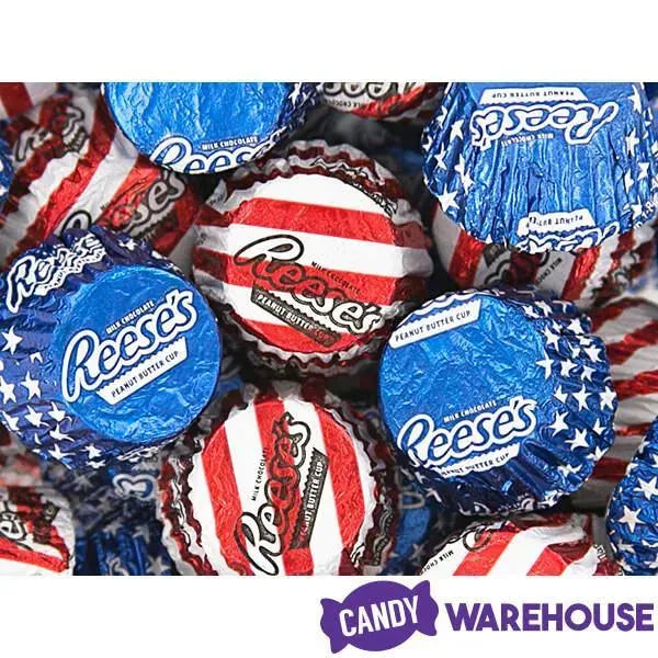 Reese's Peanut Butter Cups Miniatures - USA Flag: 120-Piece Jar