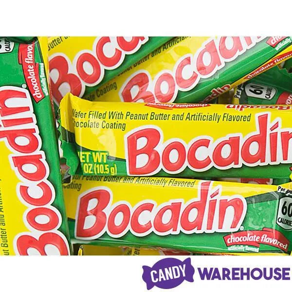 Ricolino Bocadin Chocolate Snack Wafers: 50-Piece Pack