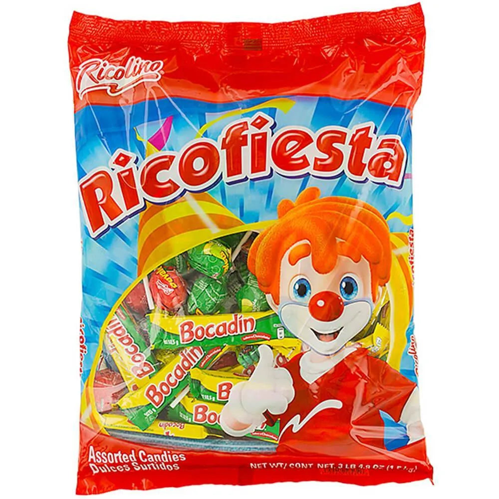 Ricolino Ricofiesta Pinata Candy Mix: 3.3LB Bag