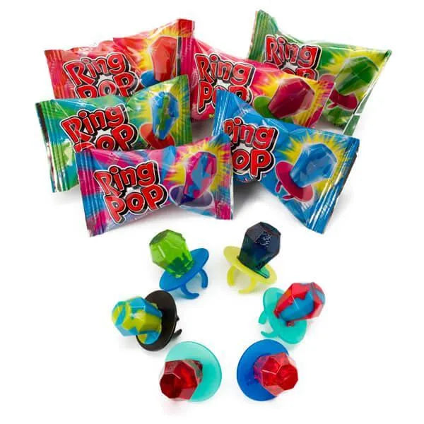 Ring Pop Assorted Candy: 44-Piece Tub