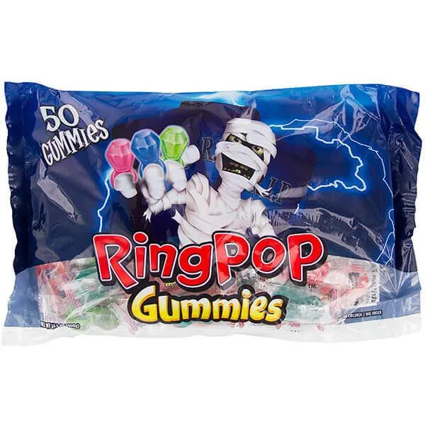 Ring Pop Halloween Gummies: 50-Piece Bag