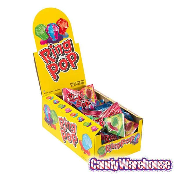 Ring Pops: 24-Piece Box