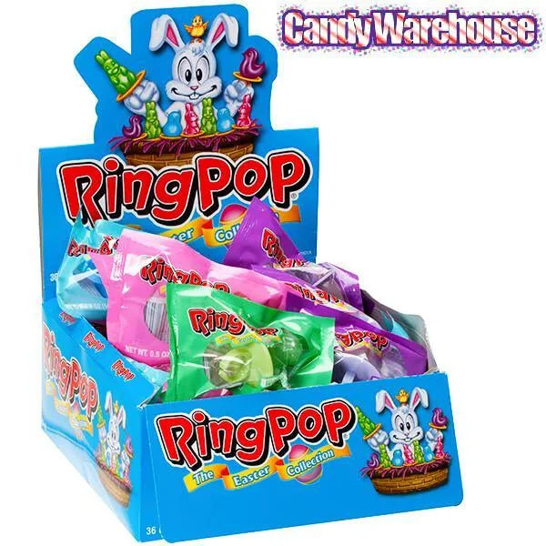 Ring Pops Easter: 36-Piece Box