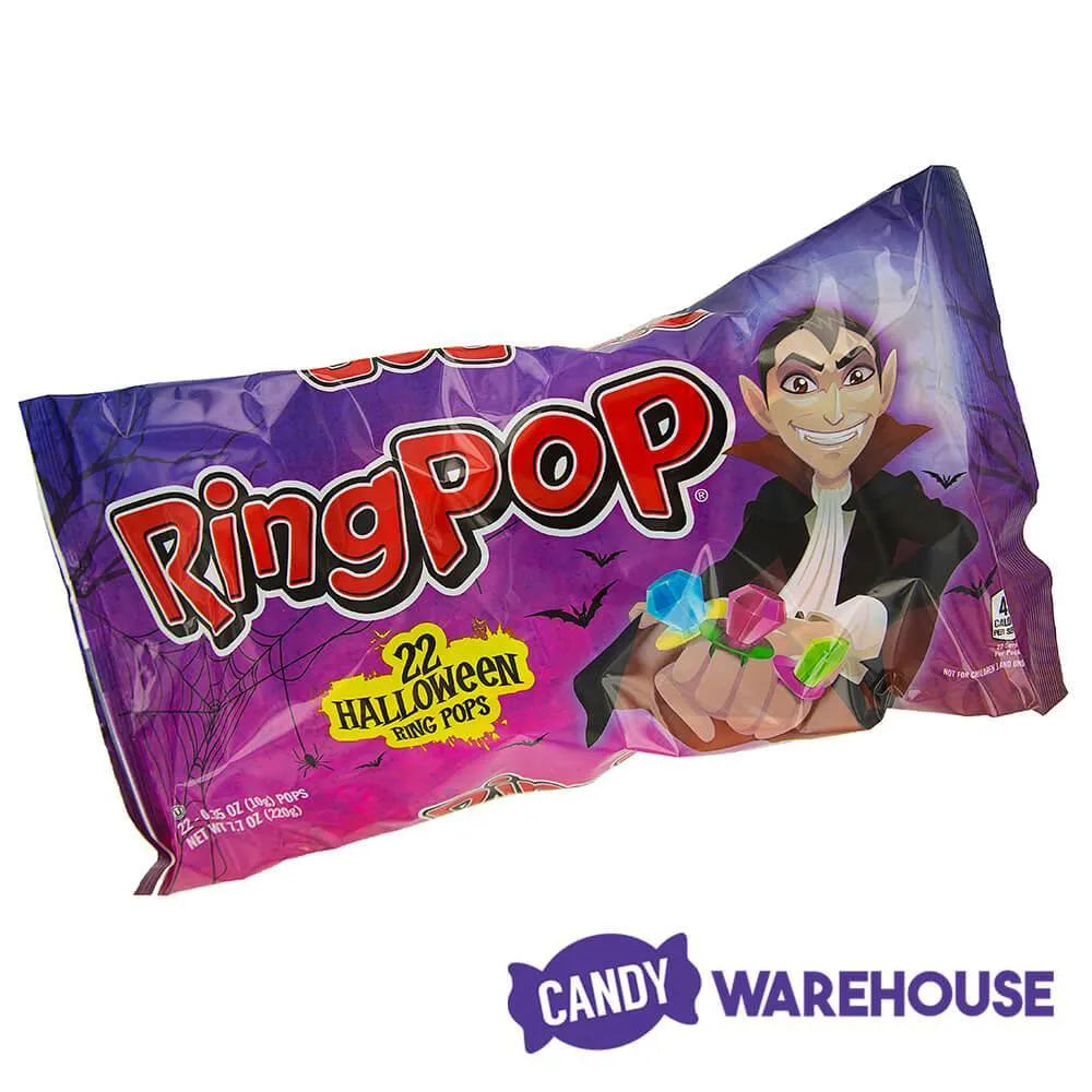 Ring Pops Halloween: 22-Piece Bag