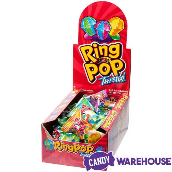 Ring Pops - Twisted: 24-Piece Box