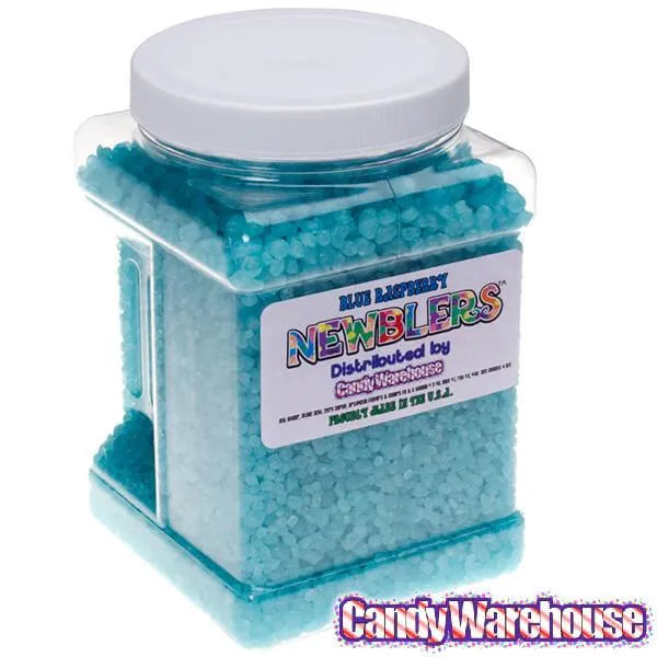 Rock Candy Chewy Nuggets - Blue Raspberry: 4LB Tub