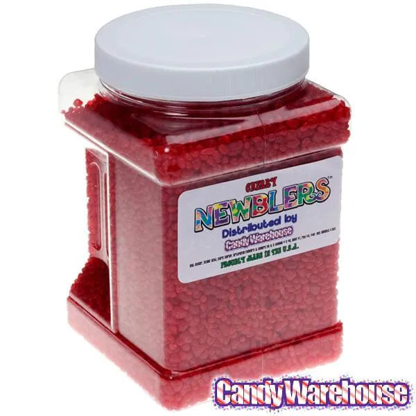 Rock Candy Chewy Nuggets - Cherry: 4LB Tub