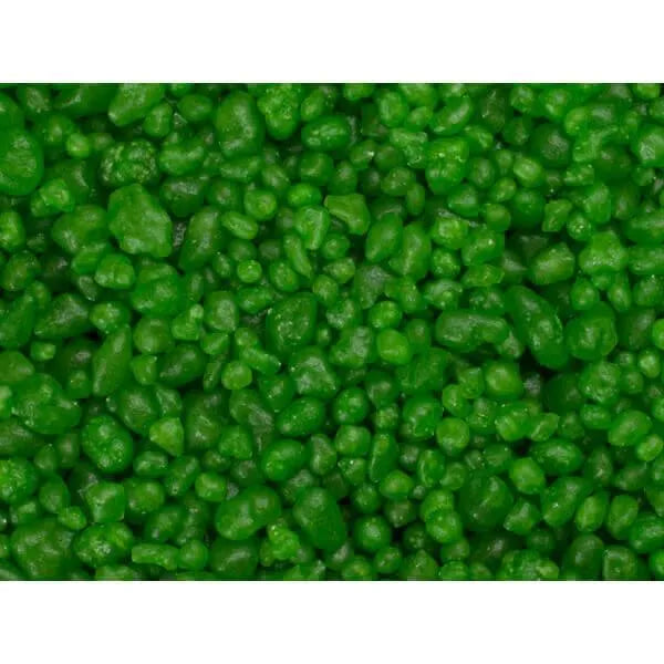 Rock Candy Chewy Nuggets - Green Apple: 4LB Tub