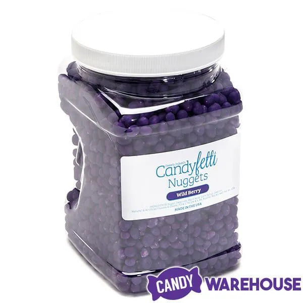 Rock Candy Chewy Nuggets - Wildberry: 4LB Tub