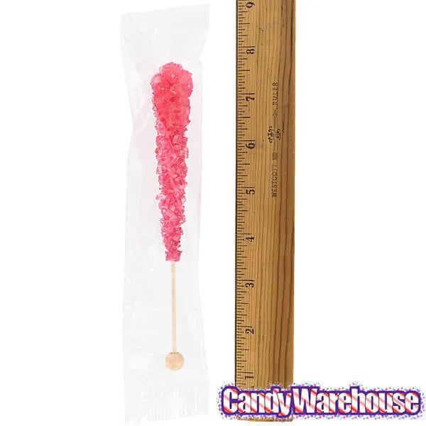 Rock Candy Crystal Sticks Assortment - Wrapped: 120-Piece Case