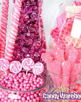 Rock Candy Crystal Sticks - Light Pink: 120-Piece Case