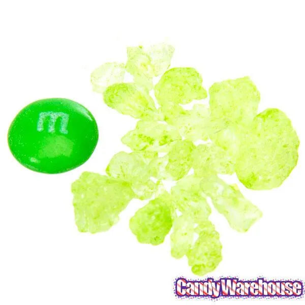 Rock Candy Crystals - Light Green: 5LB Box